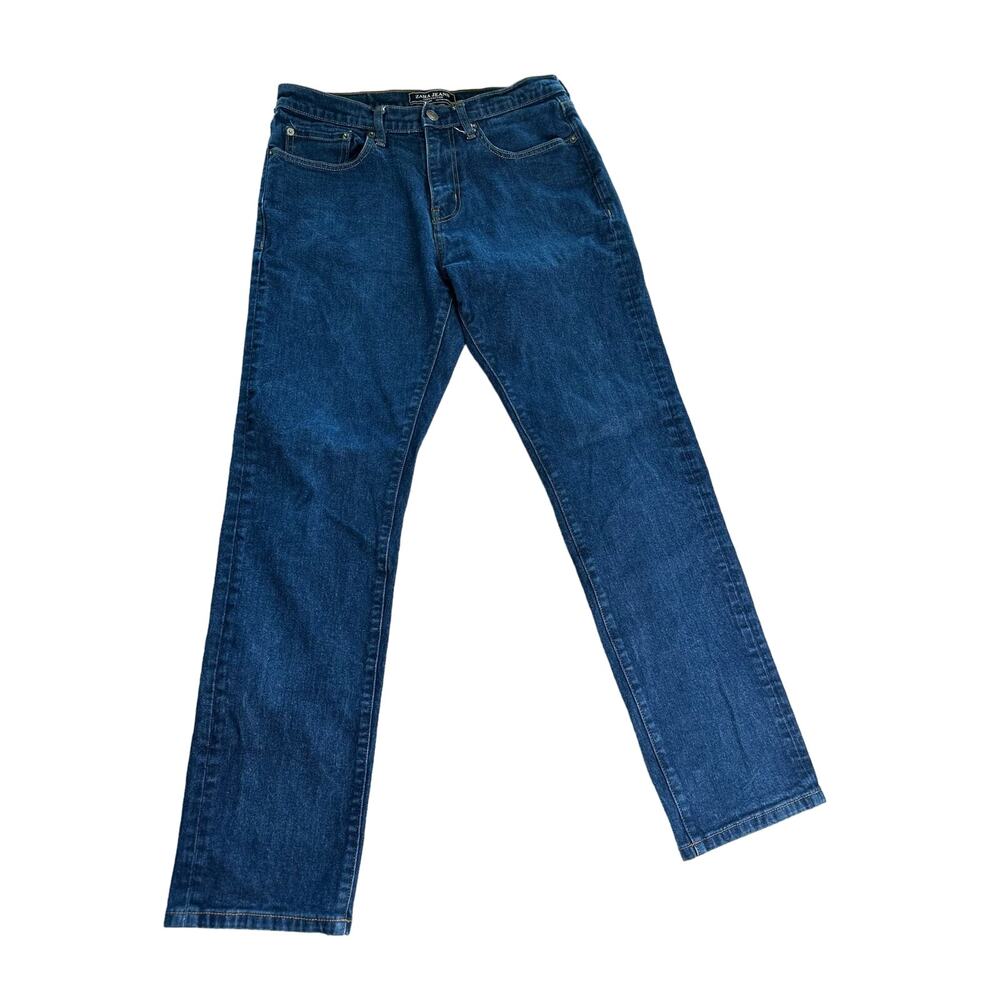 Copied - Zara High Rise Straight Leg Stretch Jeans Dark Wash Women's Size 34